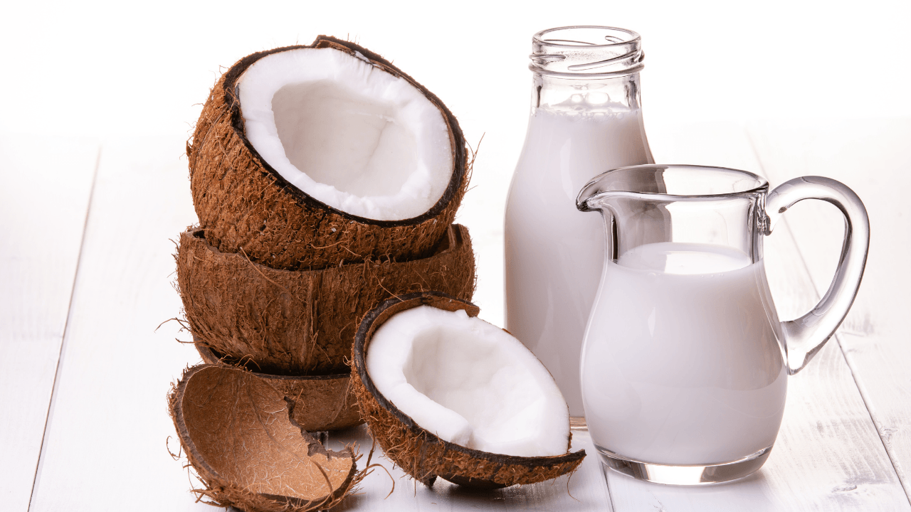 Le lait de coco