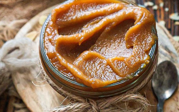 Puée de pomme au beurre de karité Crédit photo: G Studio