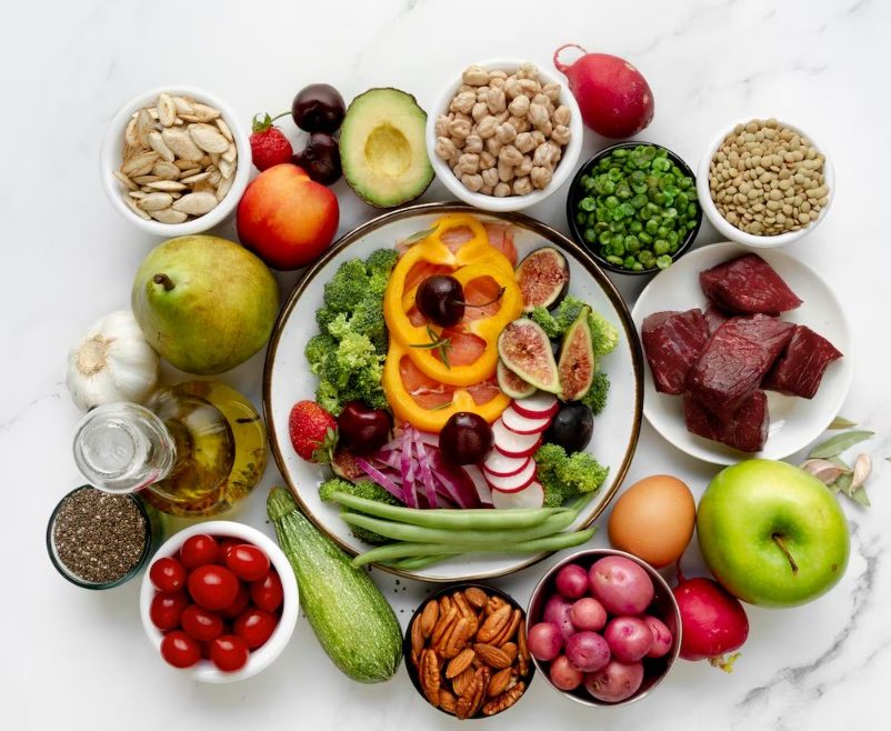 une assiette de salade
