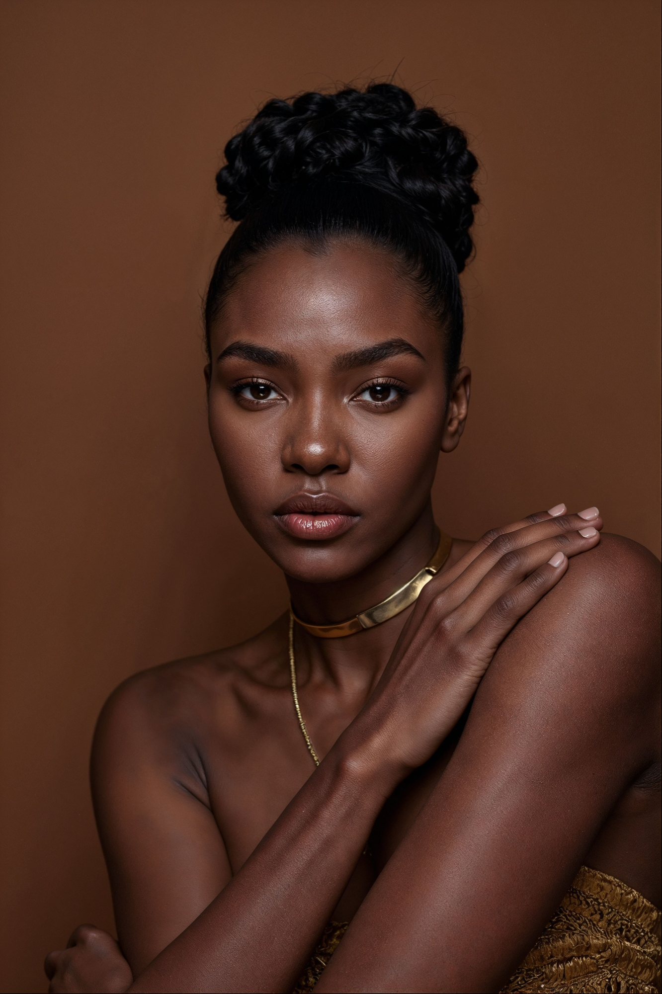 Une belle femme ayant une peau sublime sans alcool crédit photo: @gstudio