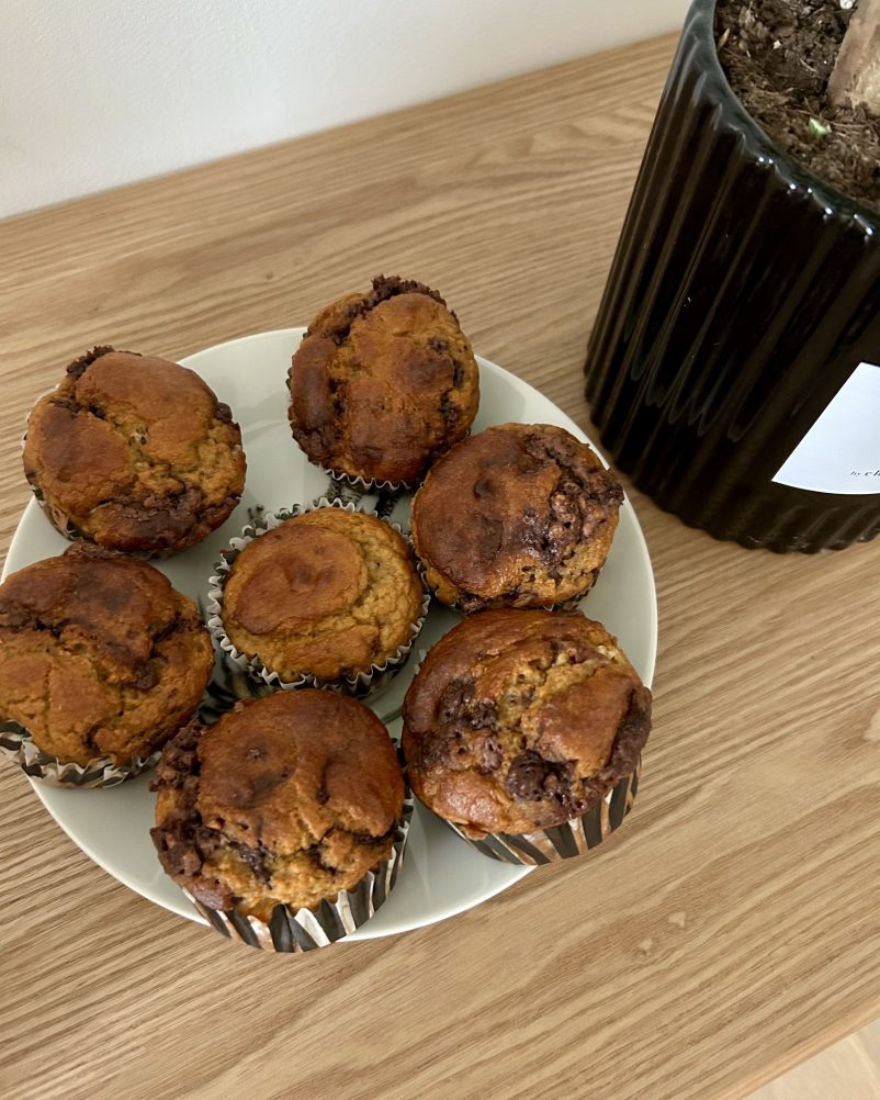 Muffins moelleux aux chocolats de Pâques crédit photo: @gstudio