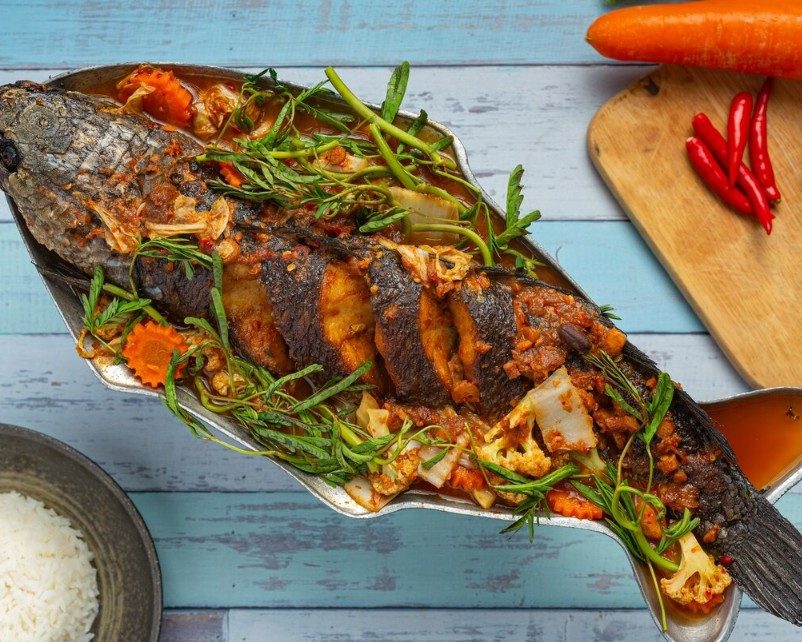Poisson braisé crédit photo: @gstudio