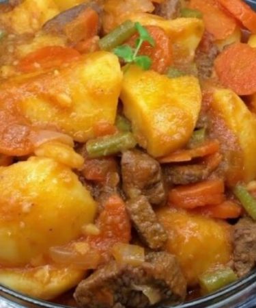 ragout de pomme de terres