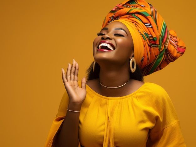 Une femme africaine qui a confiance en elle crédit photo: @pinterest