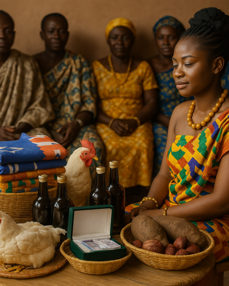 dot Akan cérémonie traditionnelle)