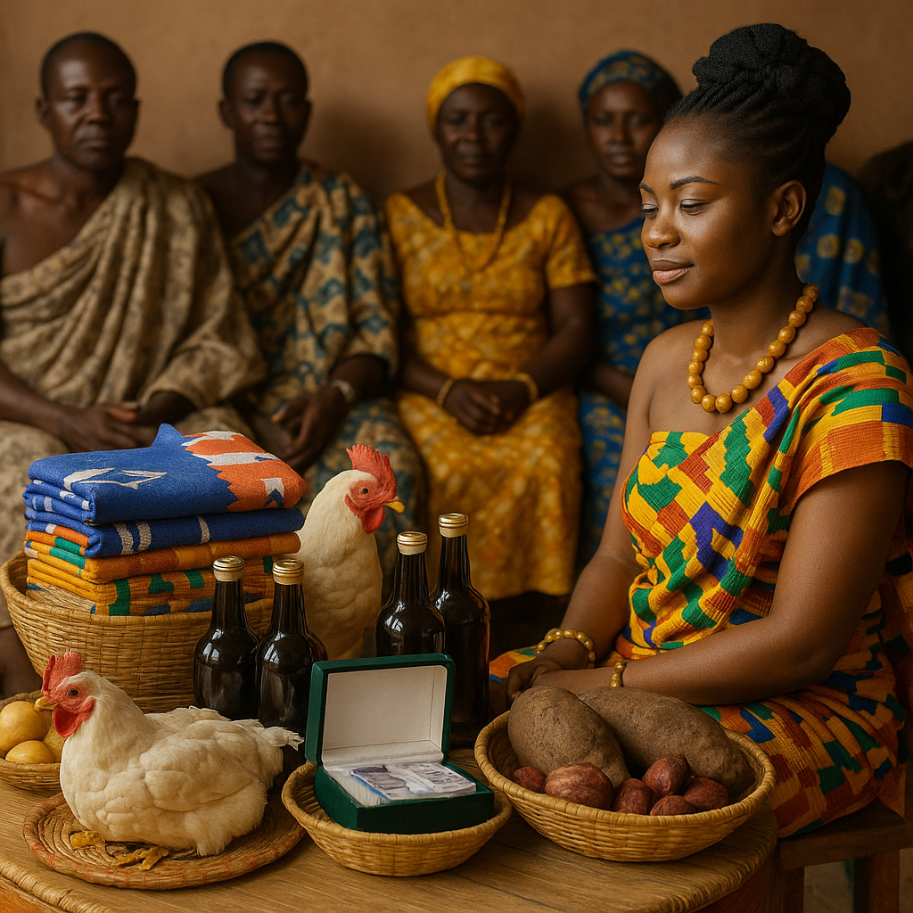 dot Akan cérémonie traditionnelle)